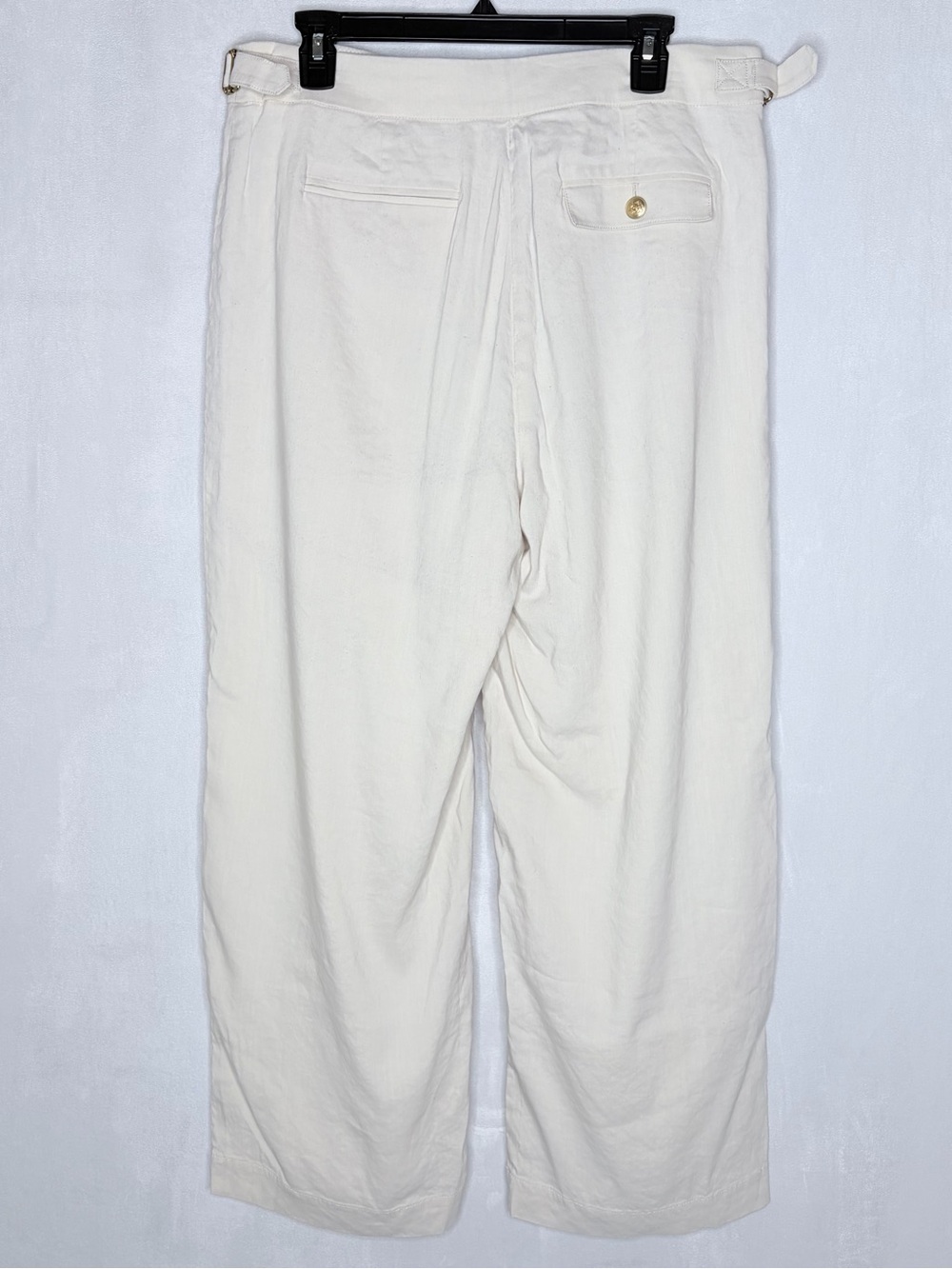 J. Crew Collection Linen Blend Wide Leg Pants - Picture 9 of 9